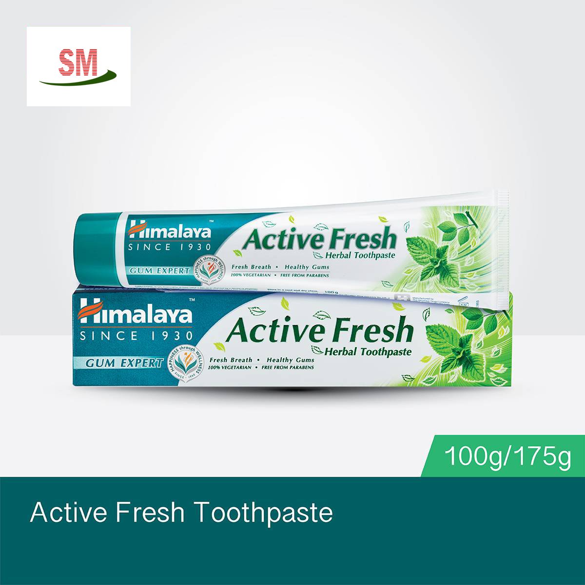 HIMALAYA ACTIVE FRESH HERBAL TOOTHPASTE 100G